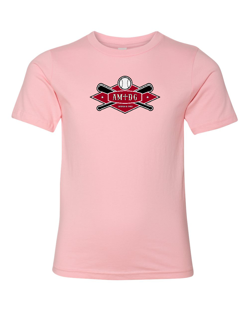 AMDG Baseball - Youth Cotton- Home Plate | T-Shirt