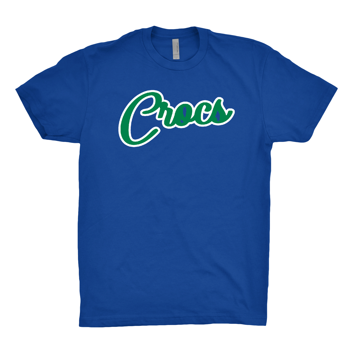 AMDG Softball- Unisex Cotton - CROCS Text | T-Shirt