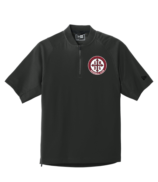 AMDG Baseball - Men's Cage Short Sleeve 1/4-Zip - AMDG Circle Logo| Jacket