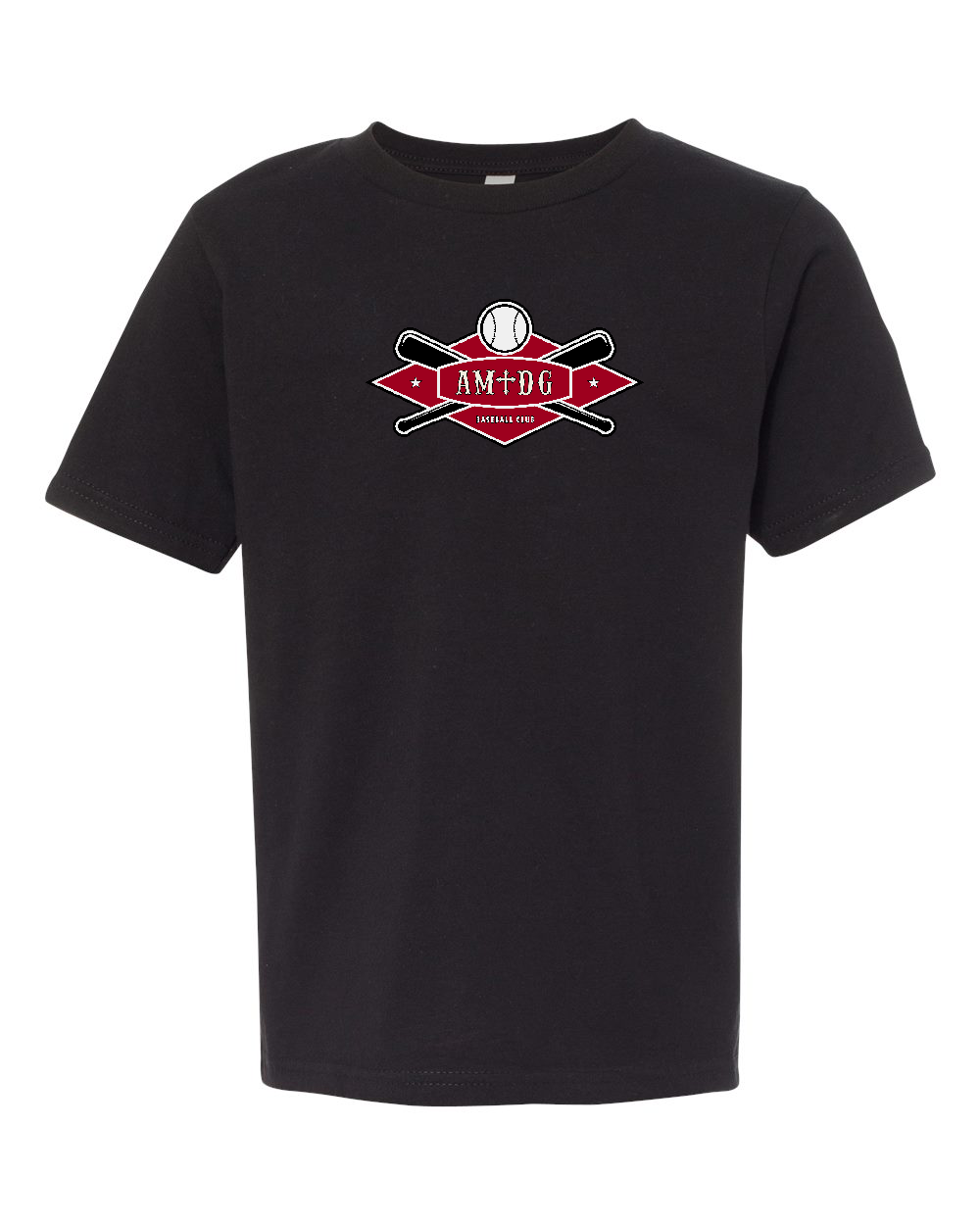 AMDG Baseball - Youth Cotton- Home Plate | T-Shirt