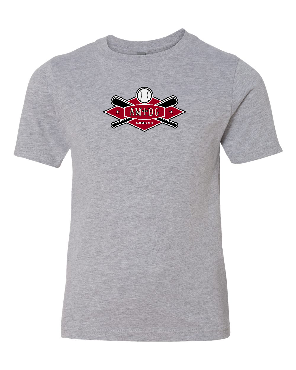 AMDG Baseball - Youth Cotton- Home Plate | T-Shirt