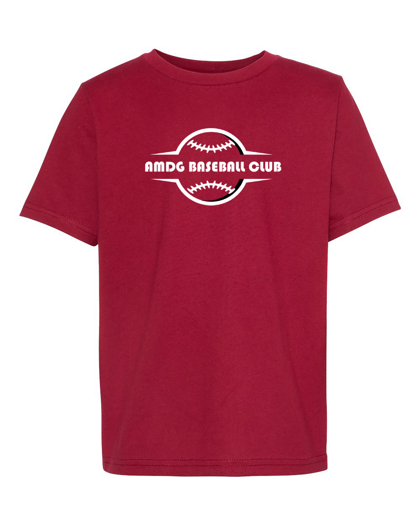 AMDG Baseball - Youth Cotton- AMDG Baseball Club | T-Shirt