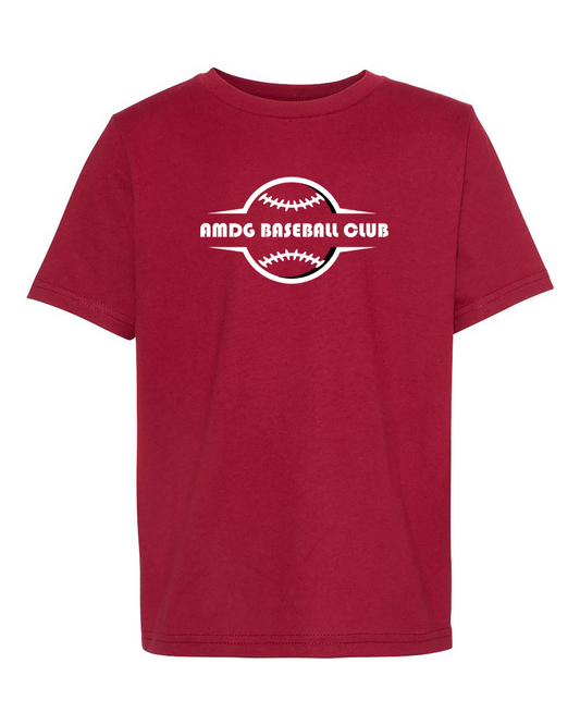 AMDG Baseball - Youth Cotton- AMDG Baseball Club | T-Shirt